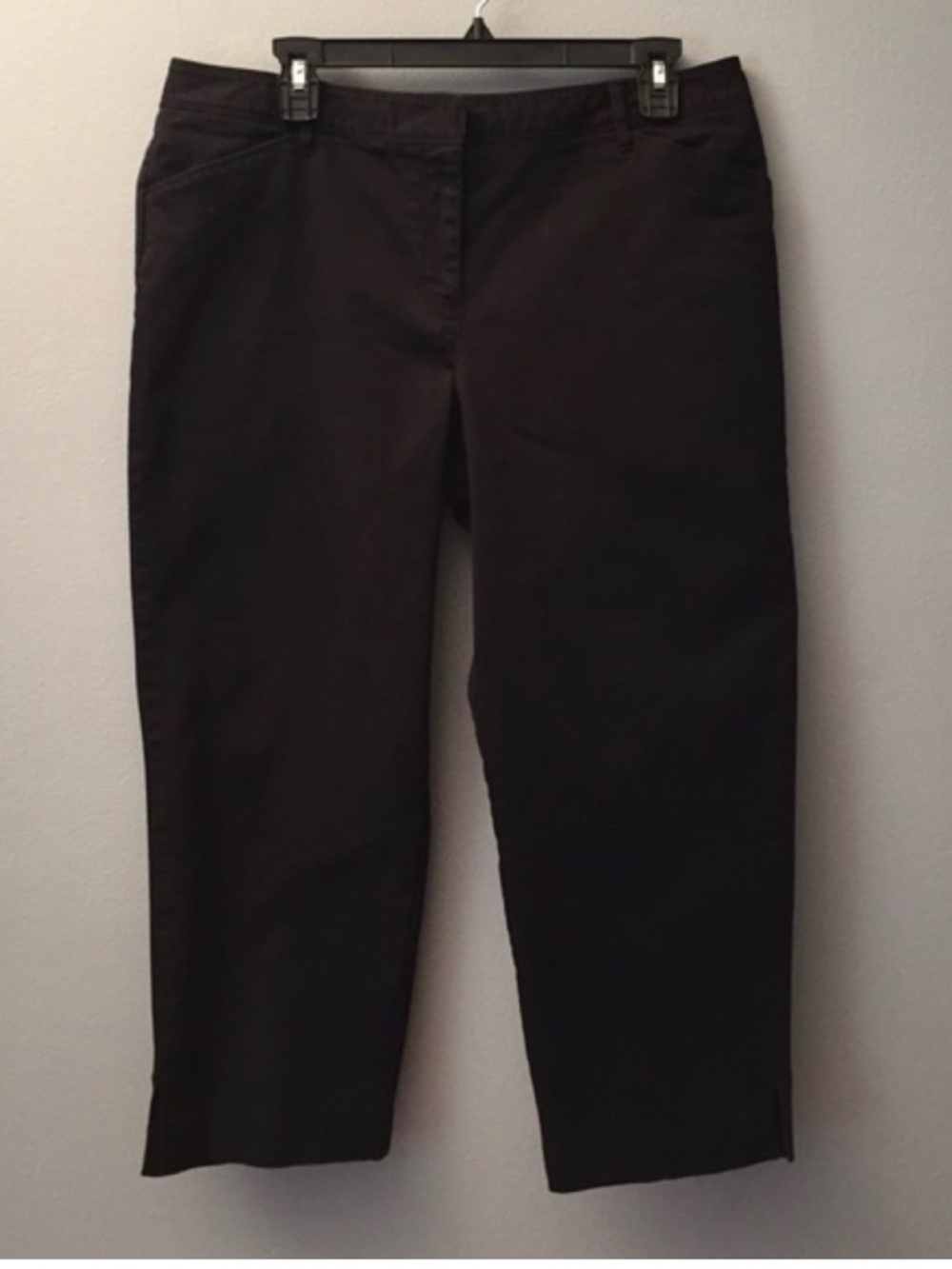 Ann Taylor Black CAPRIS SZ 14